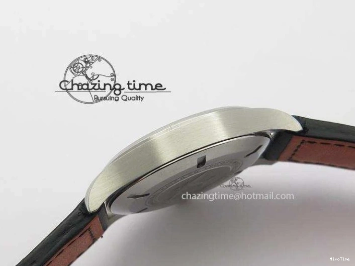 MIROTIME 0501 Mark XVIII IW327001 SS Mk Maker Best Edition Black Dial On Black Leather Strap A SunProtective 7299